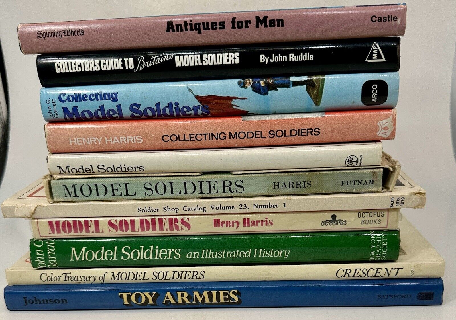 Vintage Toy Soldier Collecting Books, Catalogues, Price List- Painting + more NR
