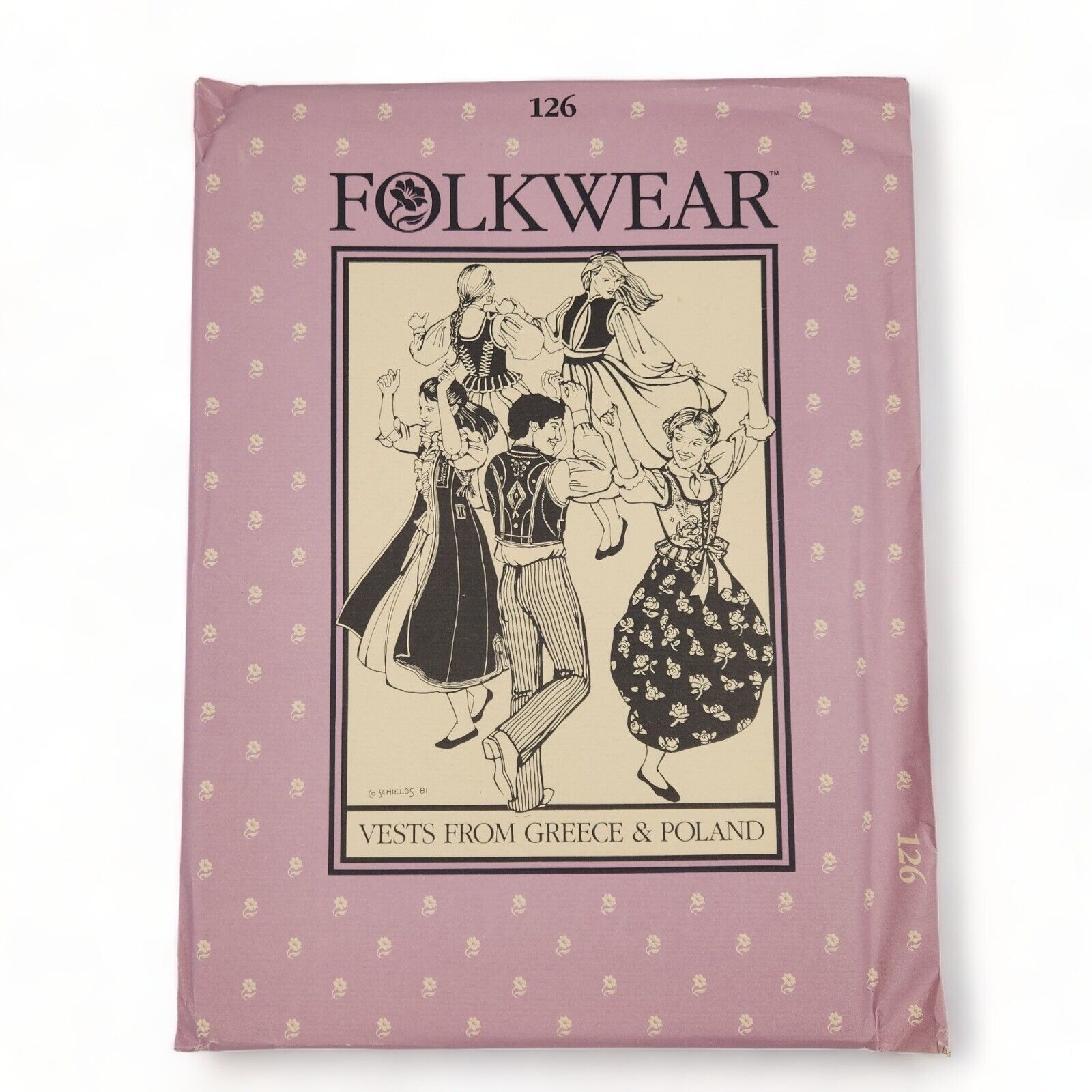 Folkwear Sewing Pattern 126 Vests From Greece & Poland 1982 New Uncut