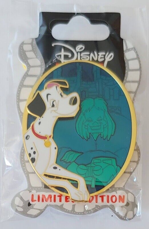 Disney Pin D23 Expo DSSH DSF Fairytale Series - Pongo and Cruella LE 400