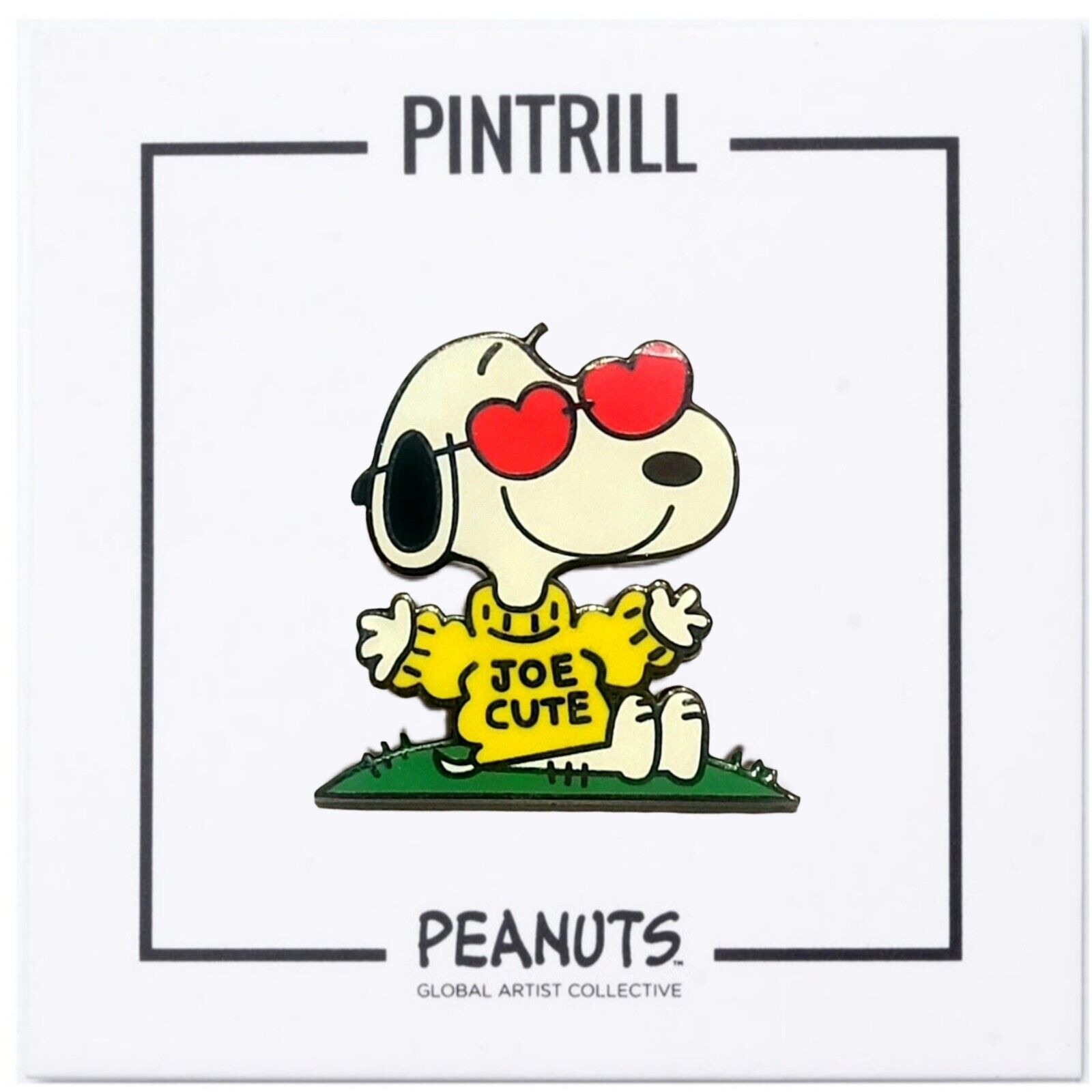 ⚡RARE⚡ PINTRILL x PEANUTS Snoopy \'Joe Cute\' Snoopy Pin *BRAND NEW* ❤️❤️