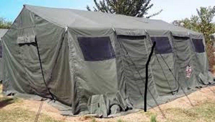 HDT Global Base X 305 Shelter Tent US Military Army 18\' X 25\' Green FAST SET-UP