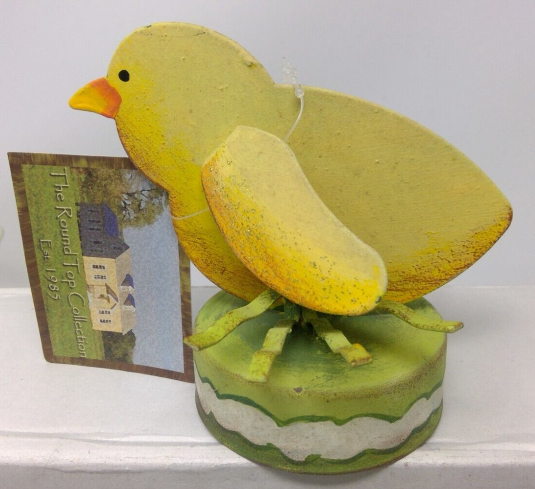 The Round Top Collection Metal Yellow Chick Figurine