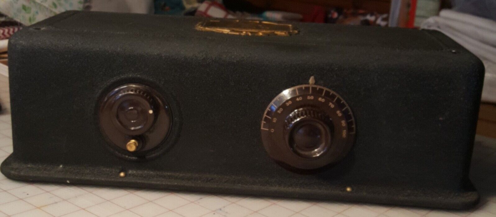 Antique 1924 Metal Atwater-Kent Model 35 Receiving Radio Set Serial # 741821