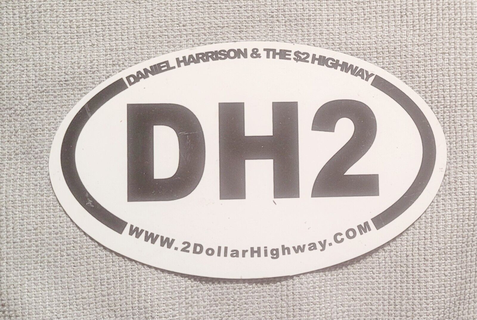 DH2 Dan Harrison & the $2 Highway Refrigerator Magnet Country Rock 