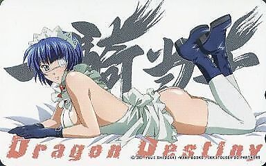 Ikki Tousen Dragon Destiny Ryomon Shimei Dakimakura Cover Purchase Bonus Telepho