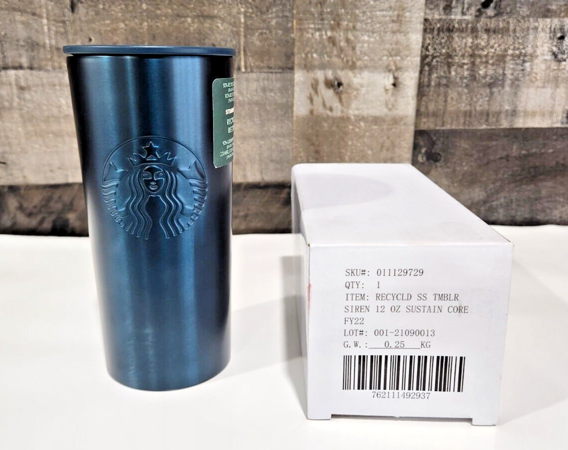 NEW Limited Edition Teal Green 12oz Starbucks Tumbler: Exclusive Eco-Friendly