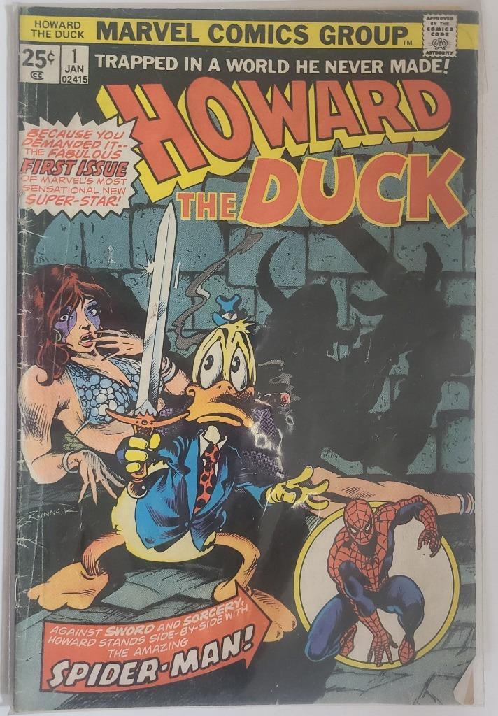 Howard The Duck #1 Comic Book VG