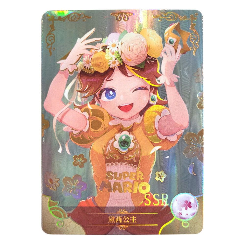 Goddess Story 2M02 Doujin Holo SSR Card 024 - Super Mario Princess Daisy