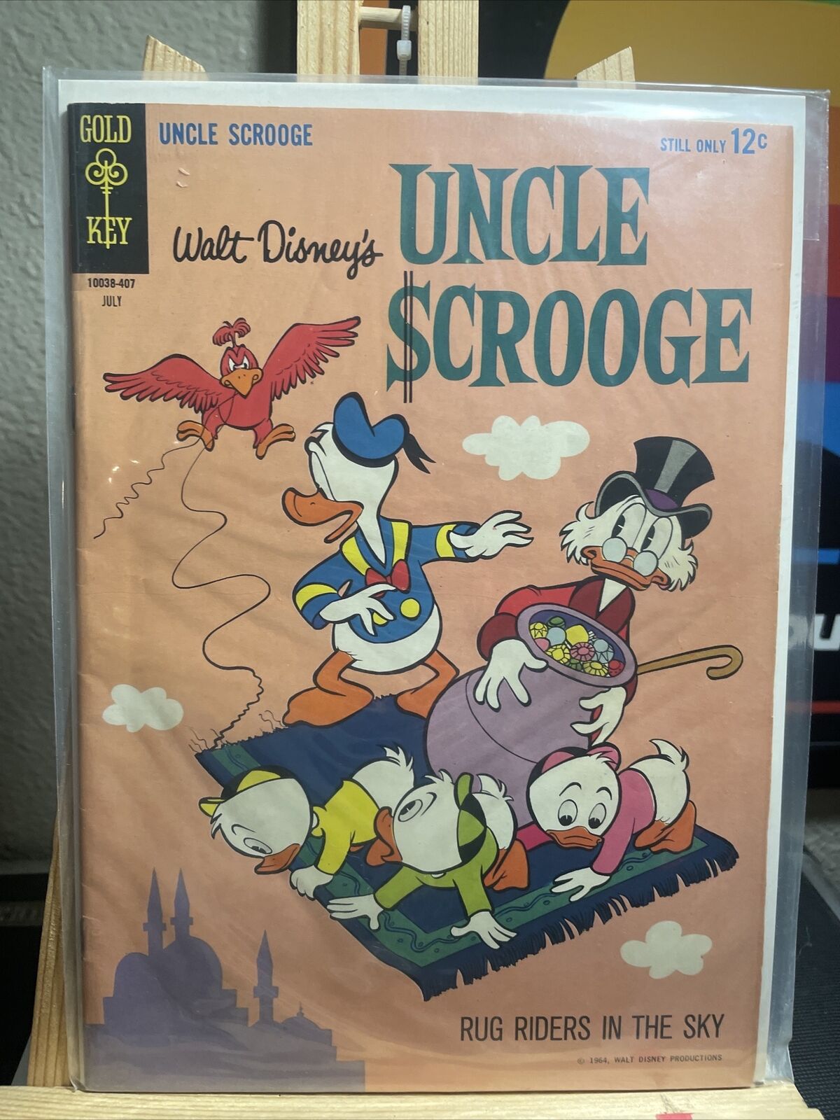 Walt Disney\'s UNCLE SCROOGE #50  Dell Comics 1964  Barks  Fine/VF