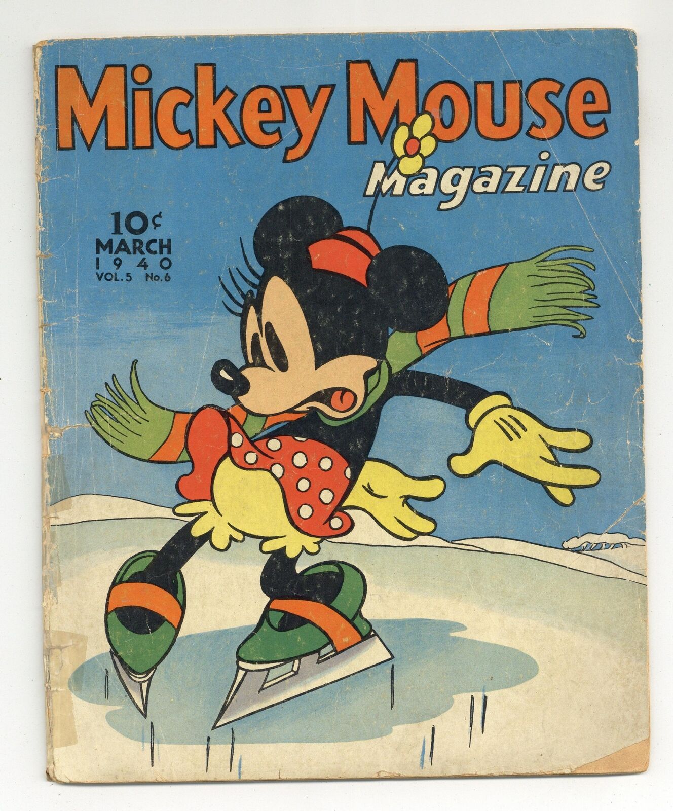 Mickey Mouse Magazine Vol. 5 #6 PR 0.5 1940