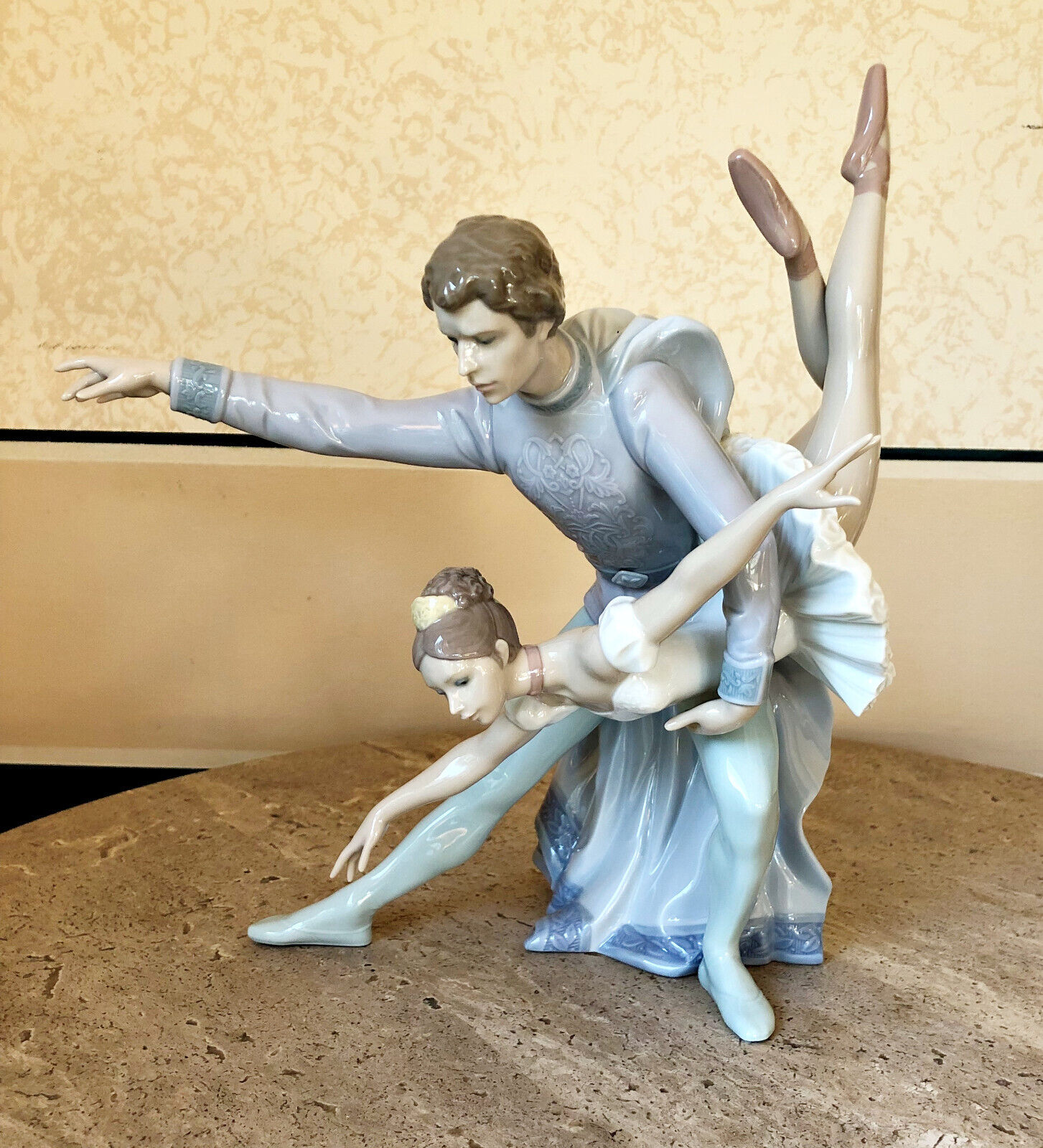 Lladro Figurine PAS DE DEUX Ballet Dancers #6374 13” Tall