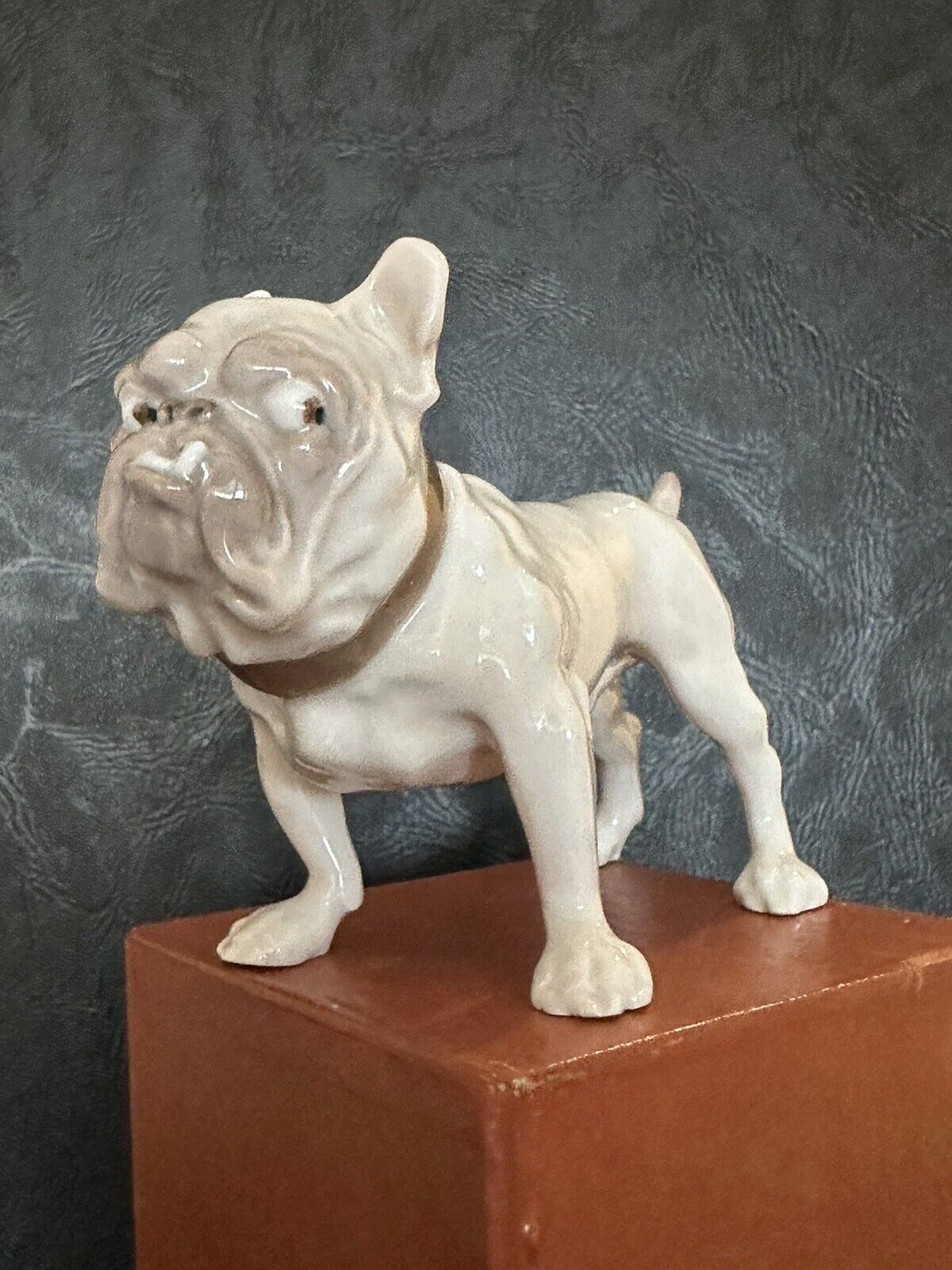 Vintage B&G Denmark porcelain bulldog figurine 