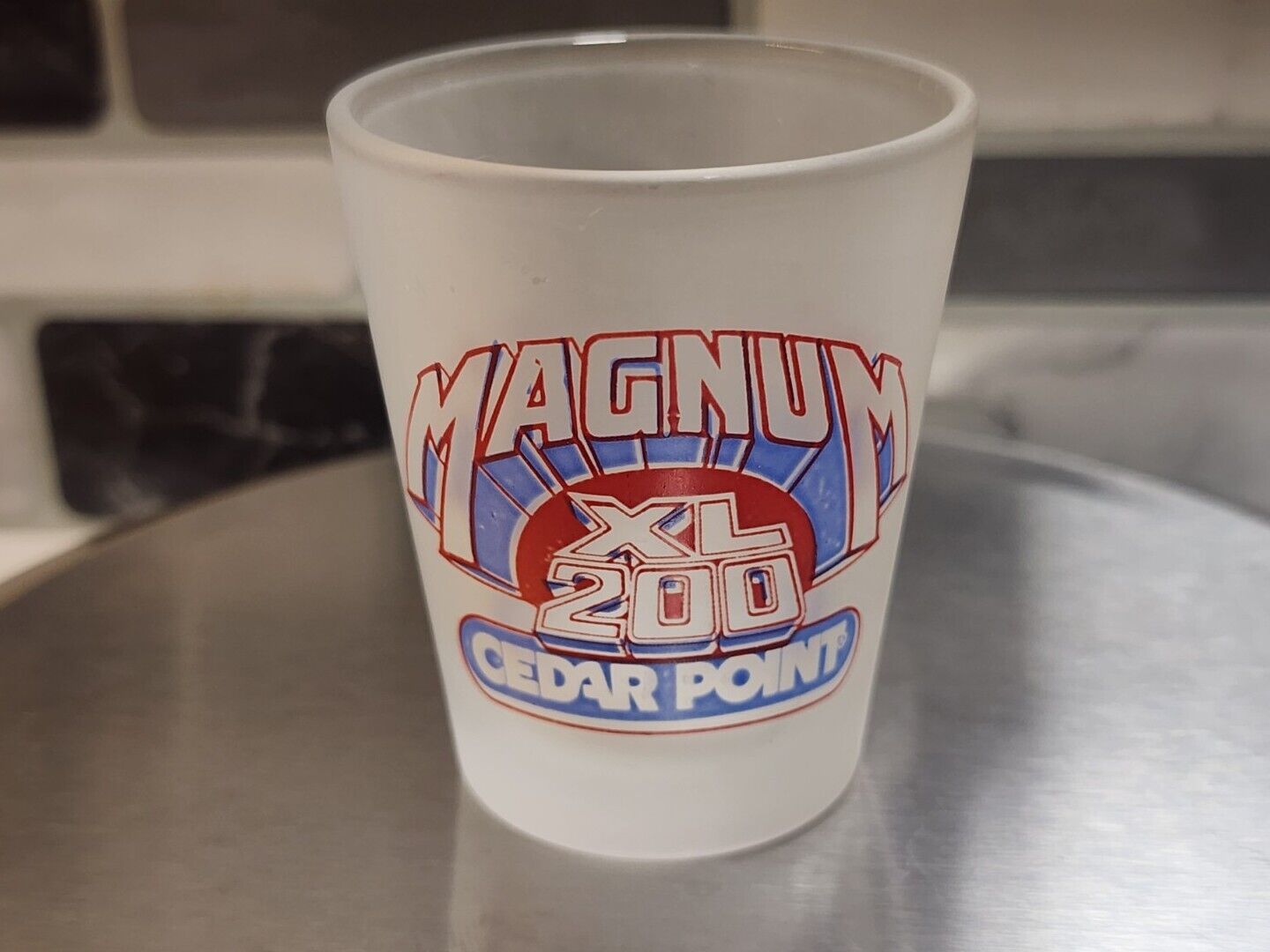 Vintage Cedar Point Shot Glass MAGNUM XL 200