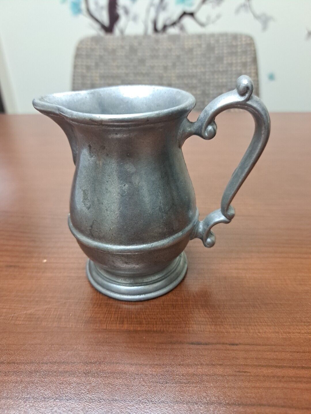 Vintage Pewter Pitcher Small 4\