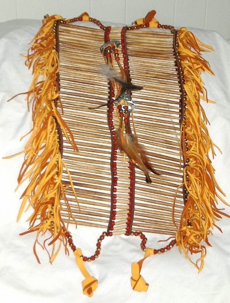 Beautiful Custom Made Cherokee Indian Breastplate by Gary ‘Redwing’ Hunt