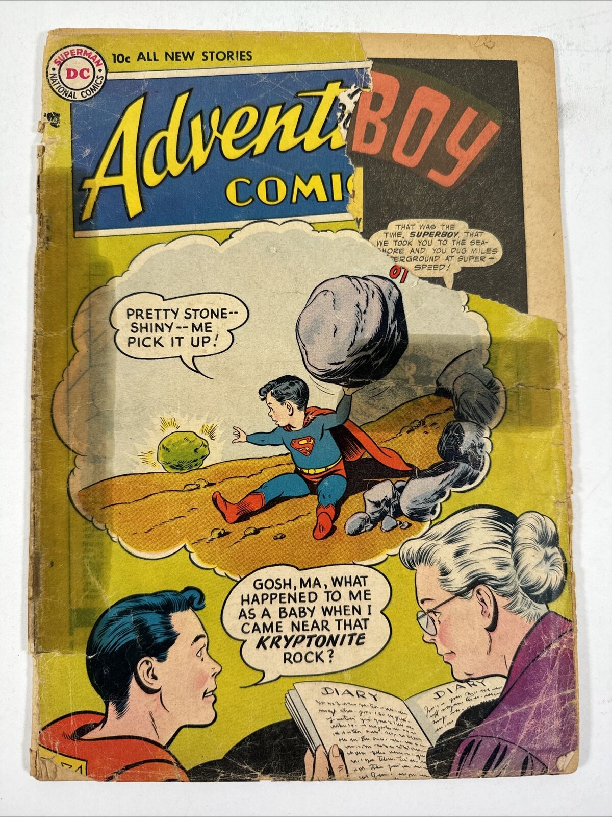 DC Adventure Comics 231 Superboy 1956