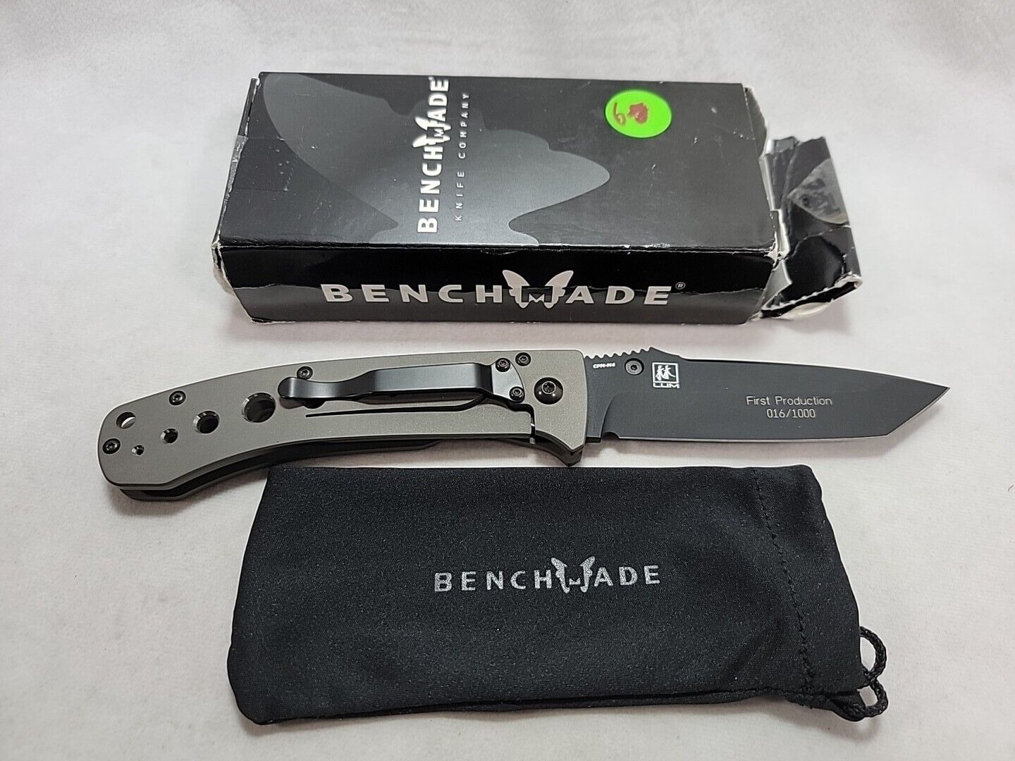 Benchmade 760BK LFTI (TITANIUM/CPM-M4)  Knife First Production 16/1000