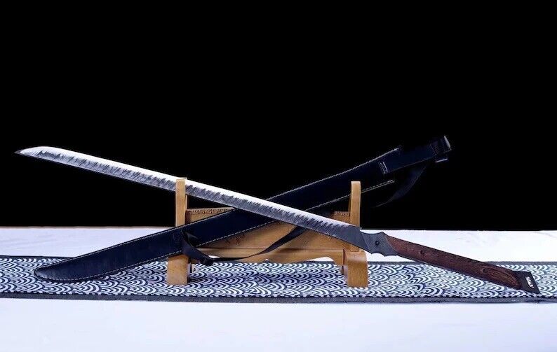 Handmade Carbon Steel 1095 || Katana Sword || Hunting Sword 33-in with Sheath