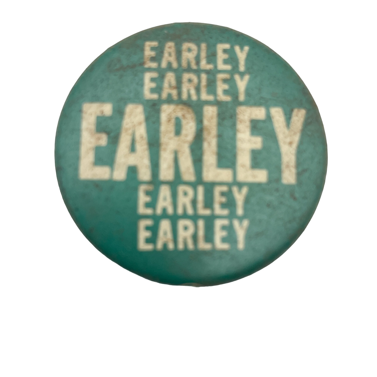 Vintage 60s-70s Earley Earley Earley Pinback Pin Button