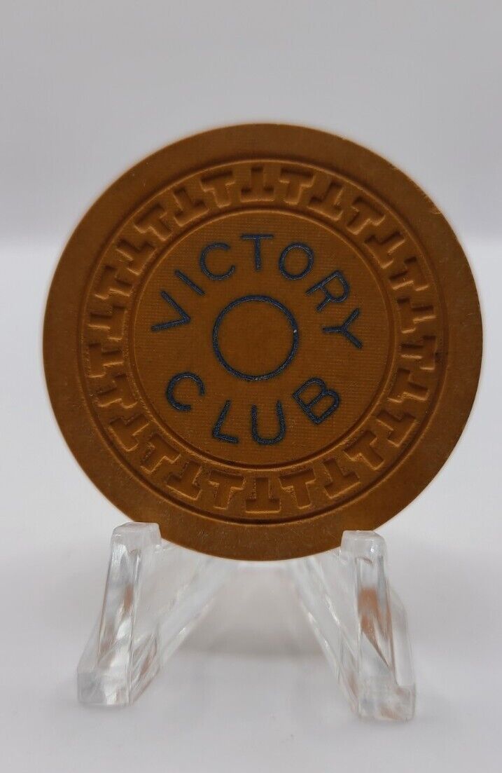 Victory Club Casino Pittman Nevada 1952 $5 Chip V7621