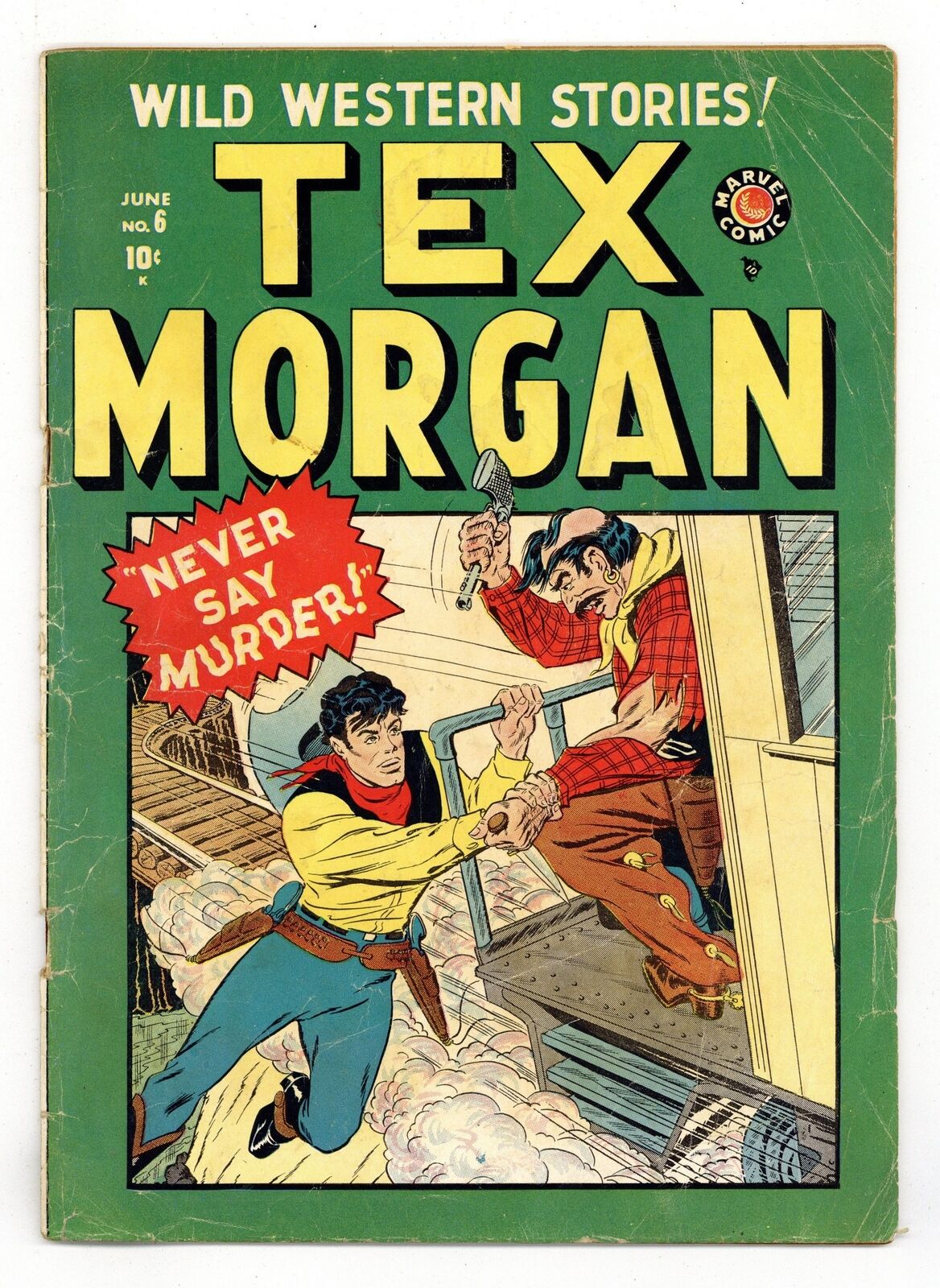 Tex Morgan #6 GD/VG 3.0 1949