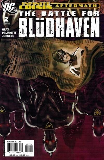 Crisis Aftermth: The Battle for Bludhaven (2006) #2 FN/VF. Stock Image