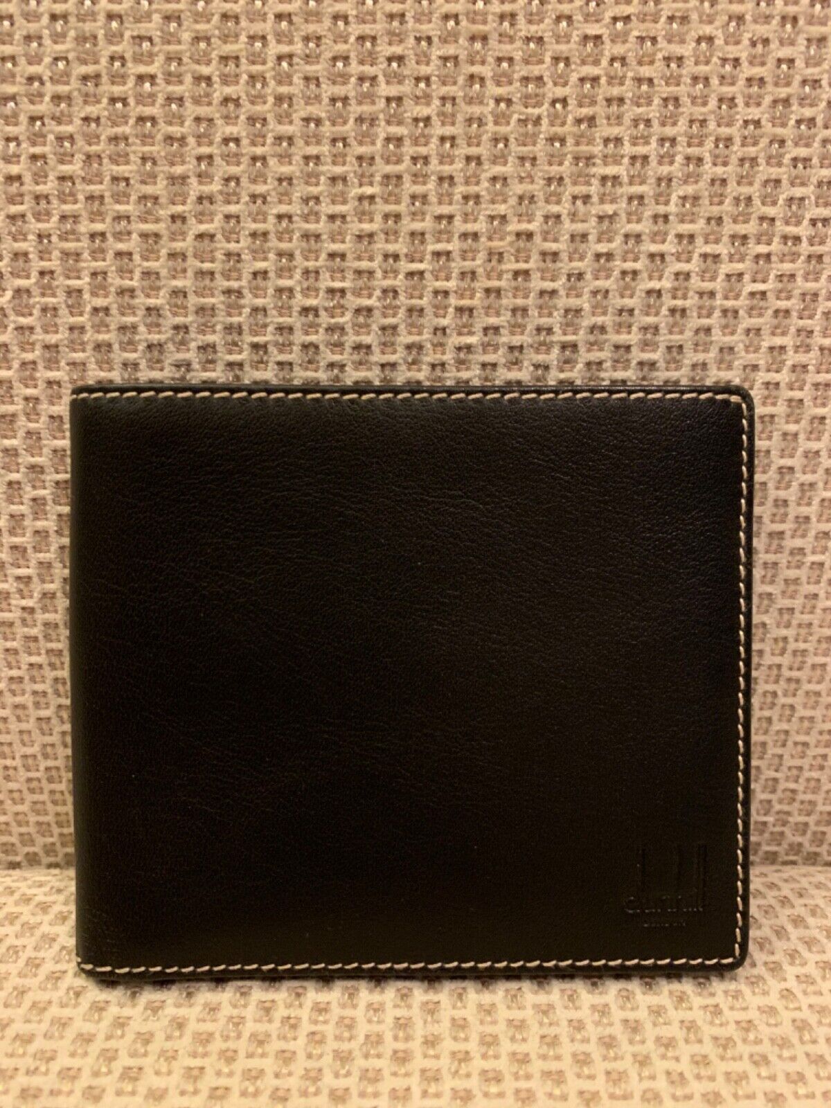 Authentic Dunhill Black Leather Men’s  Wallet  L@@K 