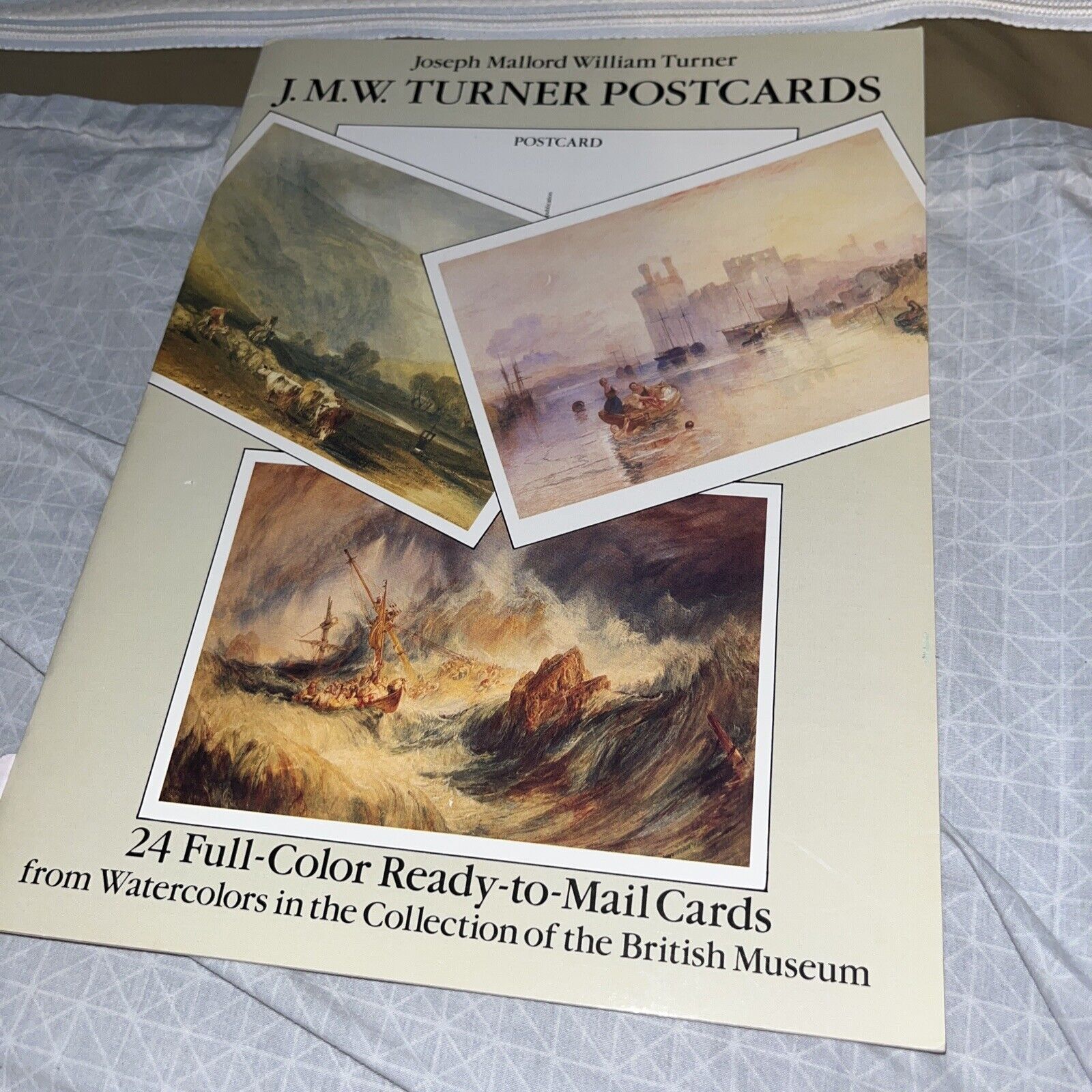 Joseph Mallord William Turner 24 JMW Postcards - British Museum Unused