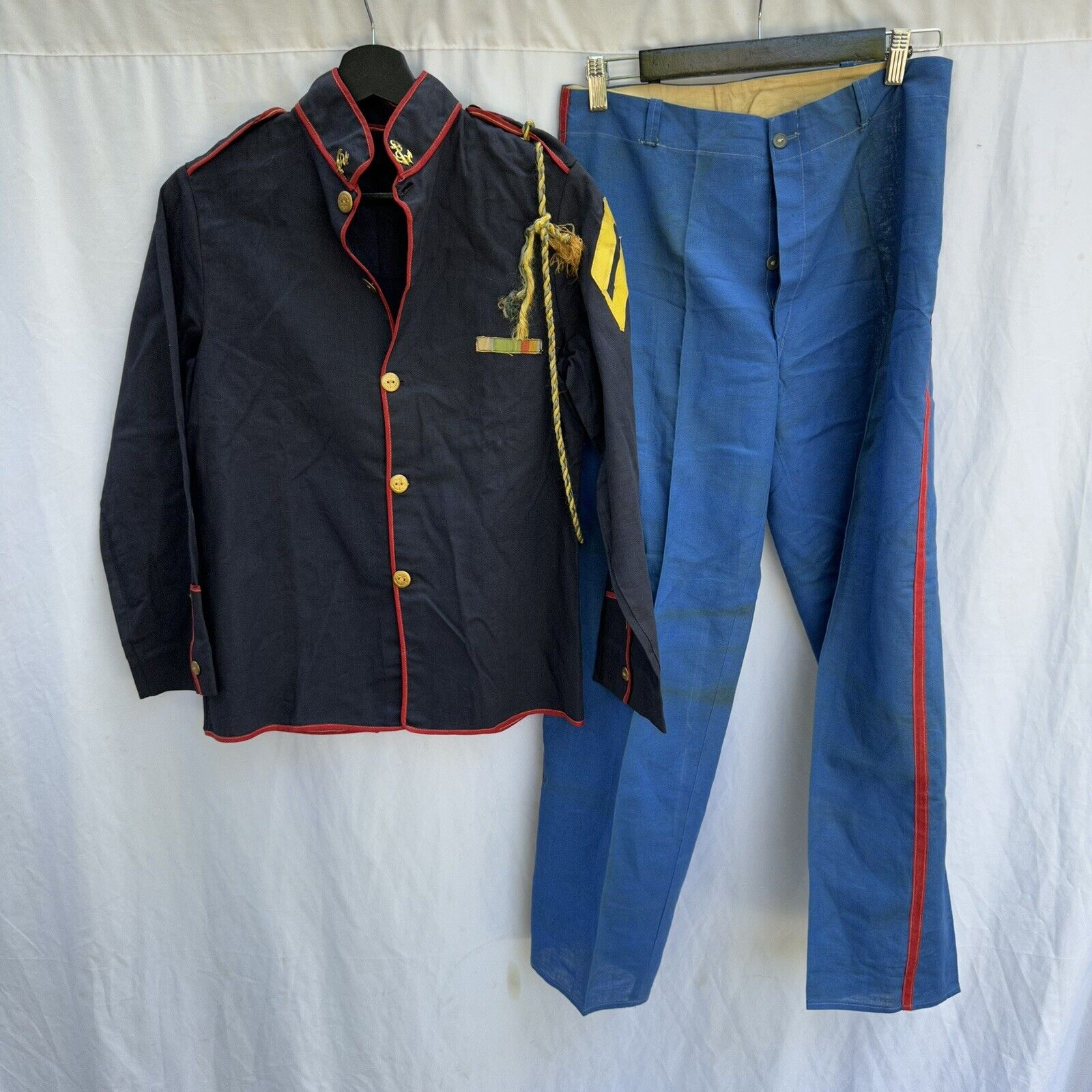 WW1 WWII USMC Marine Corps Handmade Linen Costume Uniform Homefront