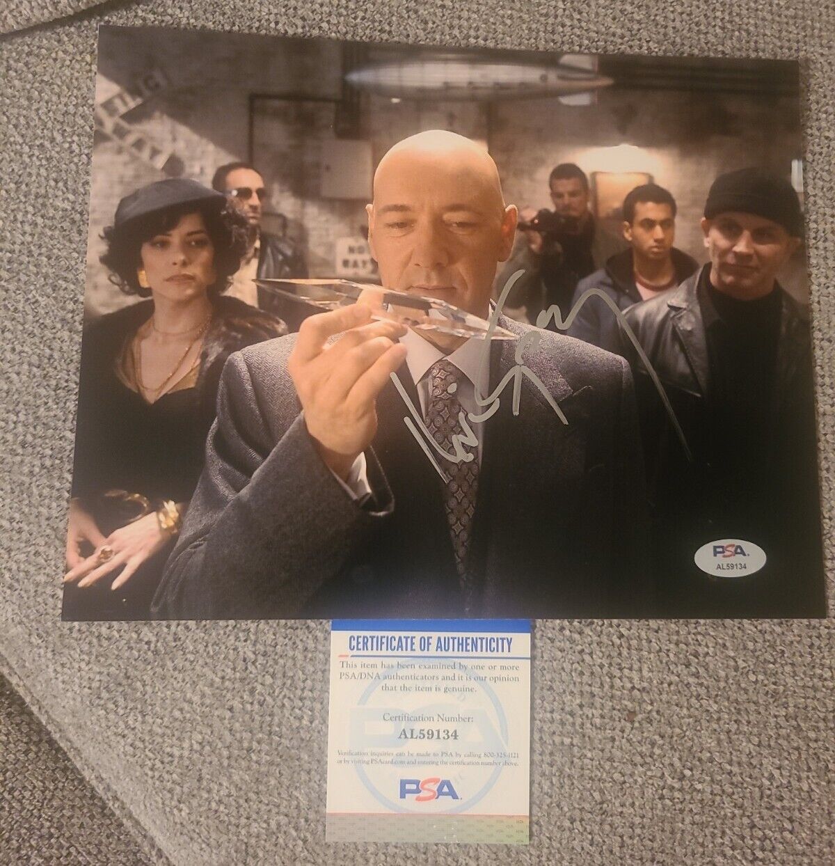 KEVIN SPACEY SUPERMAN RETURNS SIGNED 8X10 PHOTO PSA/DNA AUTHENTICATED#AL59134