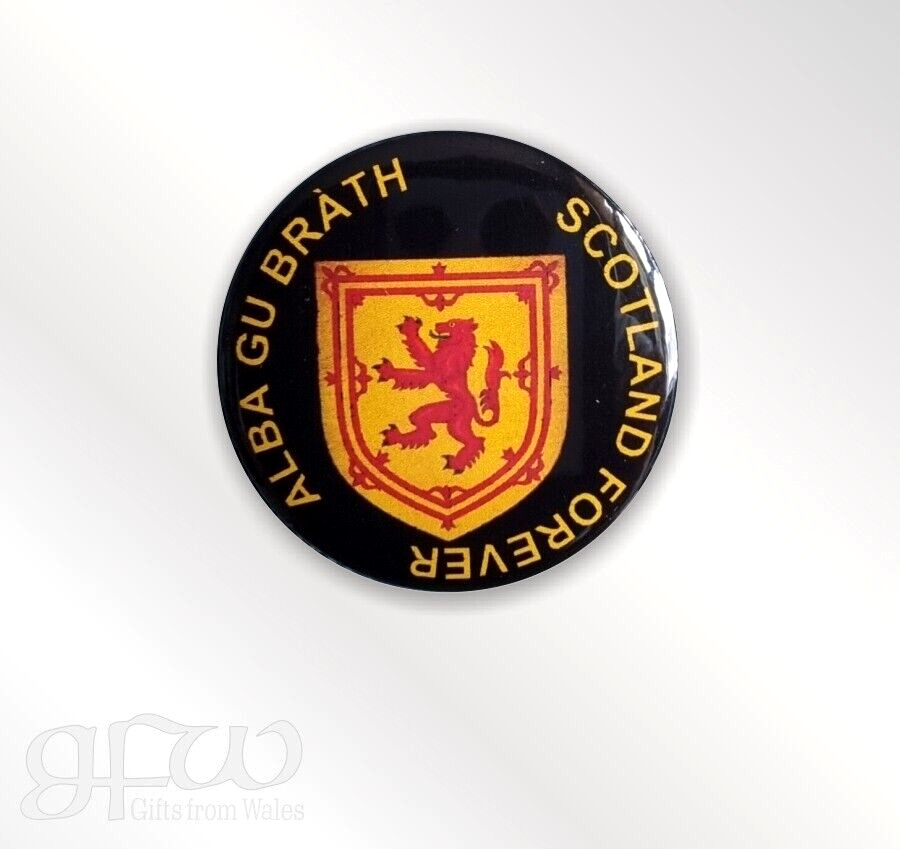 Alba gu Brath, Scotland Forever - Small Badge  - 25mm diam