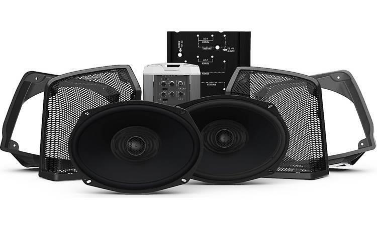 Rockford Fosgate HD9813RK-STAGE2 Deluxe 2 Speakers & Amplifier Kit for Road King