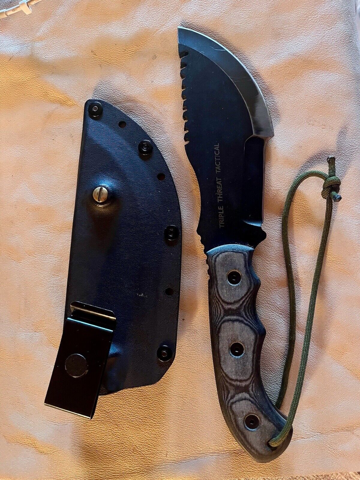 Tops knives, Tom Brown Tracker, Triple Threat Tactical, 6.25\