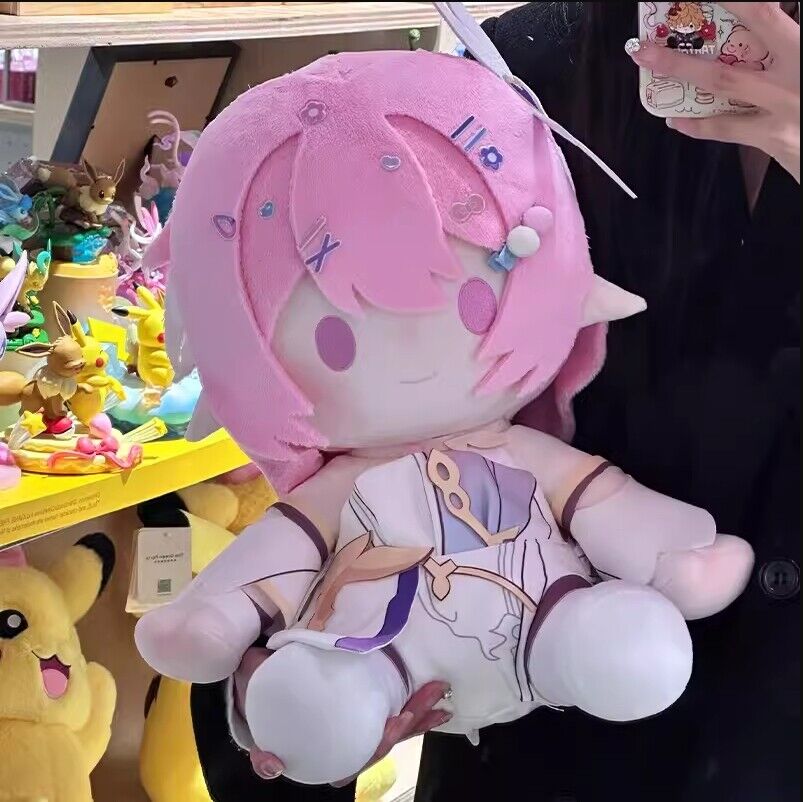 Anime Game Honkai Impact 3rd Elysia 40cm/15'' Plush Doll Stuffed Dress up Toys