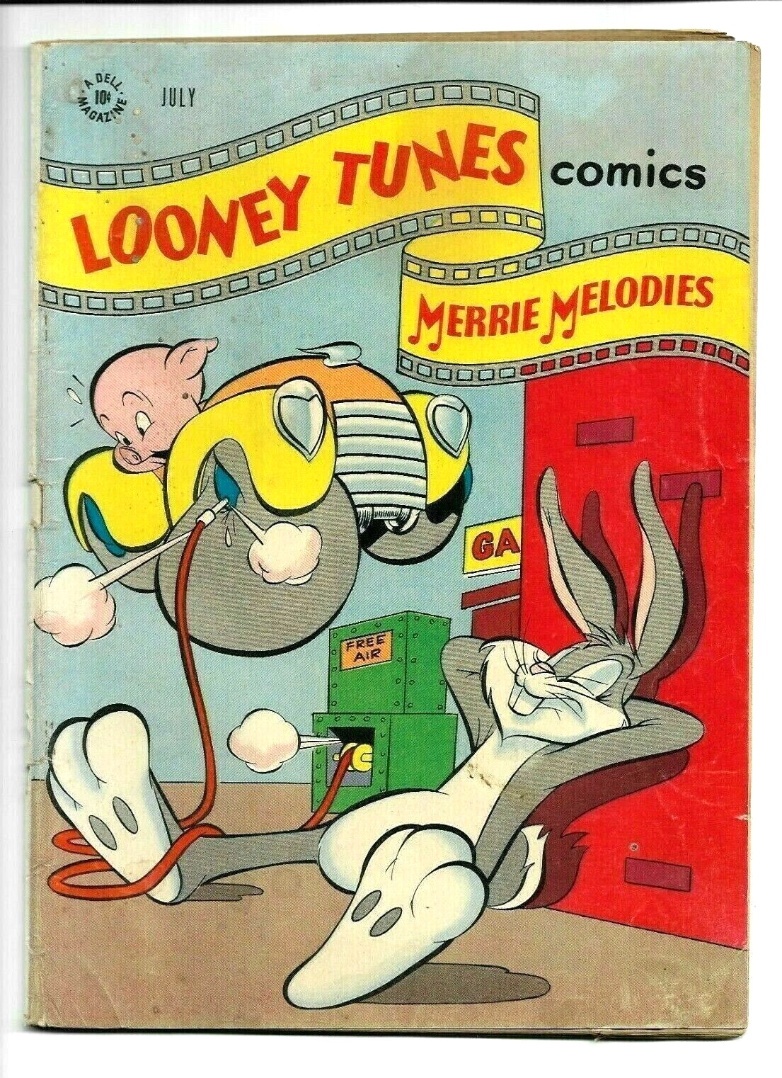 LOONEY TUNES and Merrie Melodies 69, 1947, Classic Dell Golden Age 3.5 VG-
