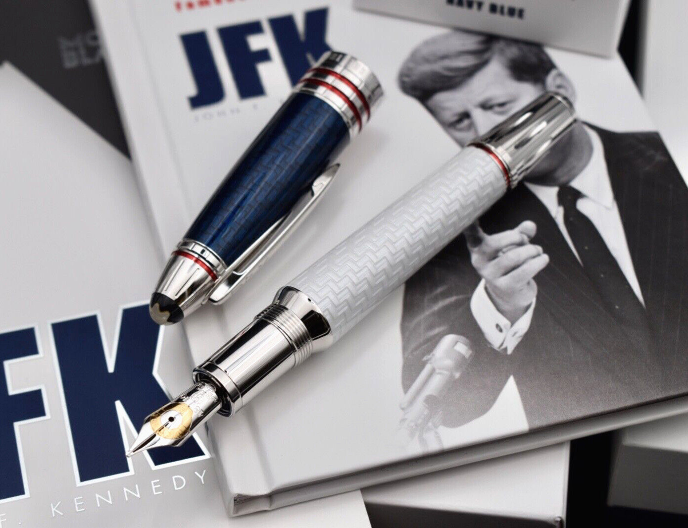 MONTBLANC 2014 J.F Kennedy (JFK) Great Characters Limited Edition 1917 FP 111042