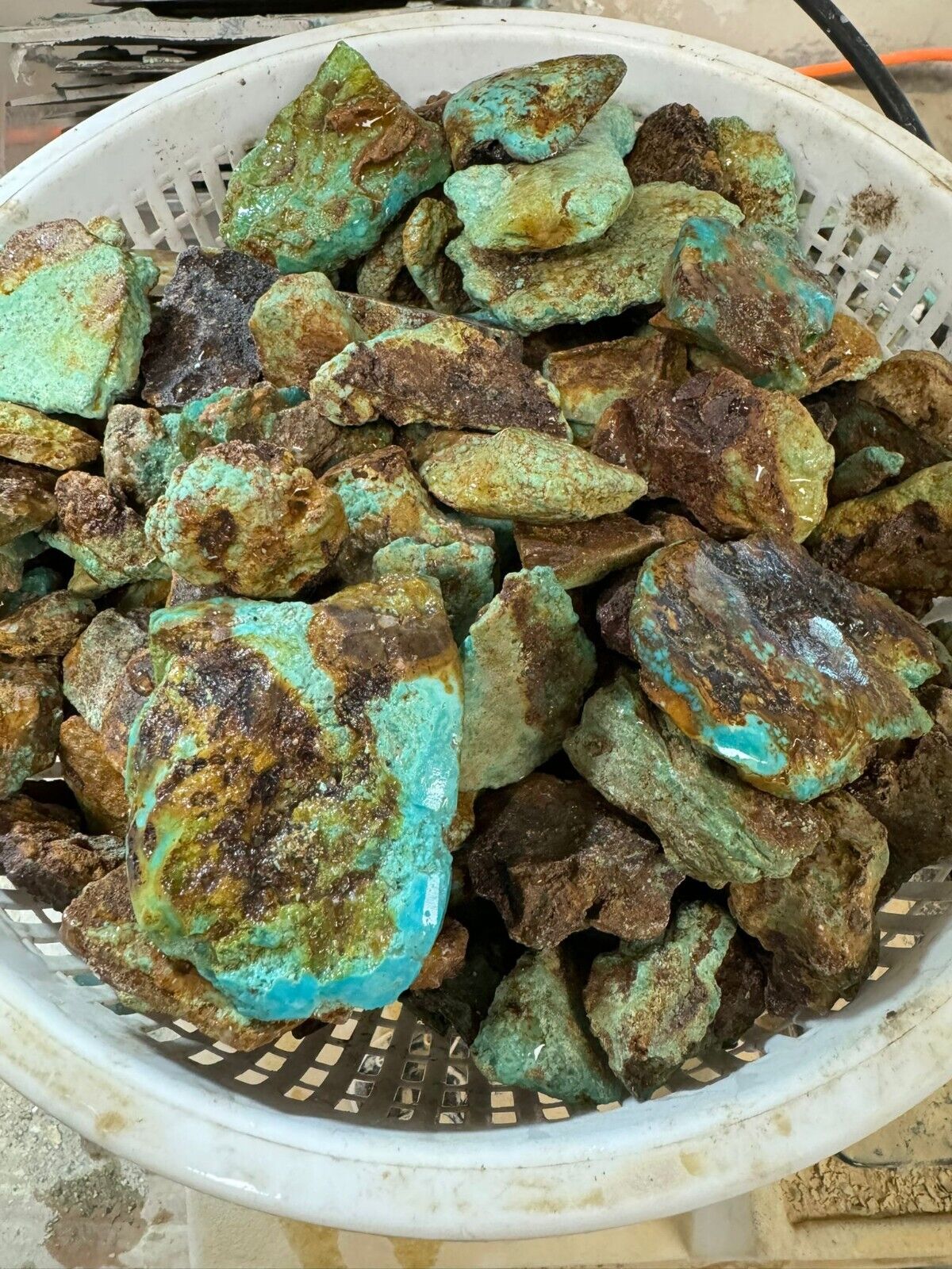 Royston Turquoise stabilized 1lb lots  limited stock