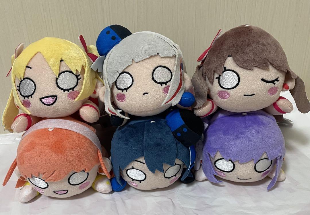 Lovelive Hasunosora Girls\' Academy School Nesoberi Plush toy Set of 6