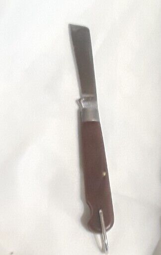 Vintage Klein Tools Folding Single Blade Pocket Knife Chicago USA