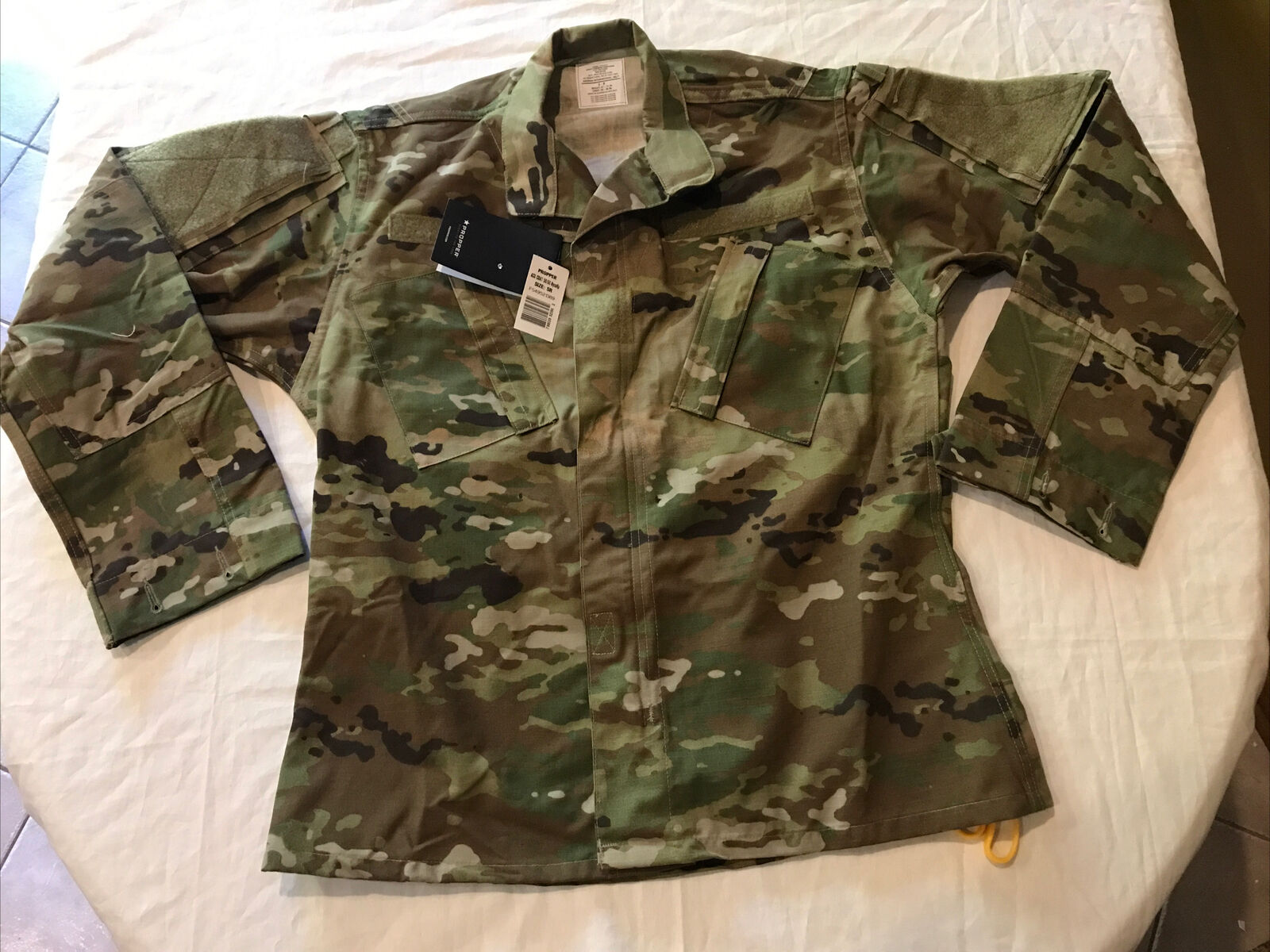 ACU Coat Adult M Regular Multicam Ripstop Combat Uniform Shirt Adult Small Reg