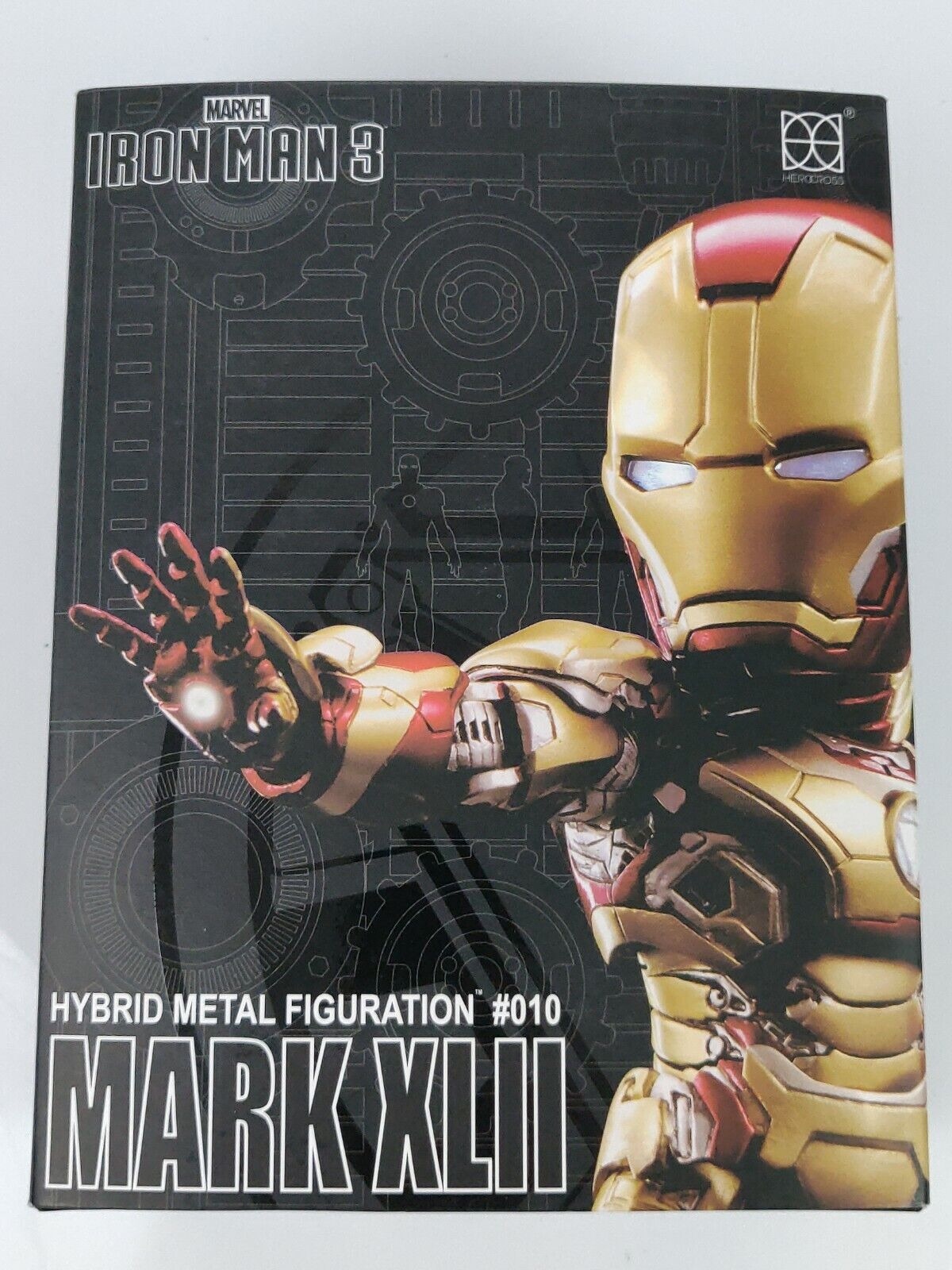 HeroCross Iron Man 3 Mark XLII Hybrid Metal Figuration #010  