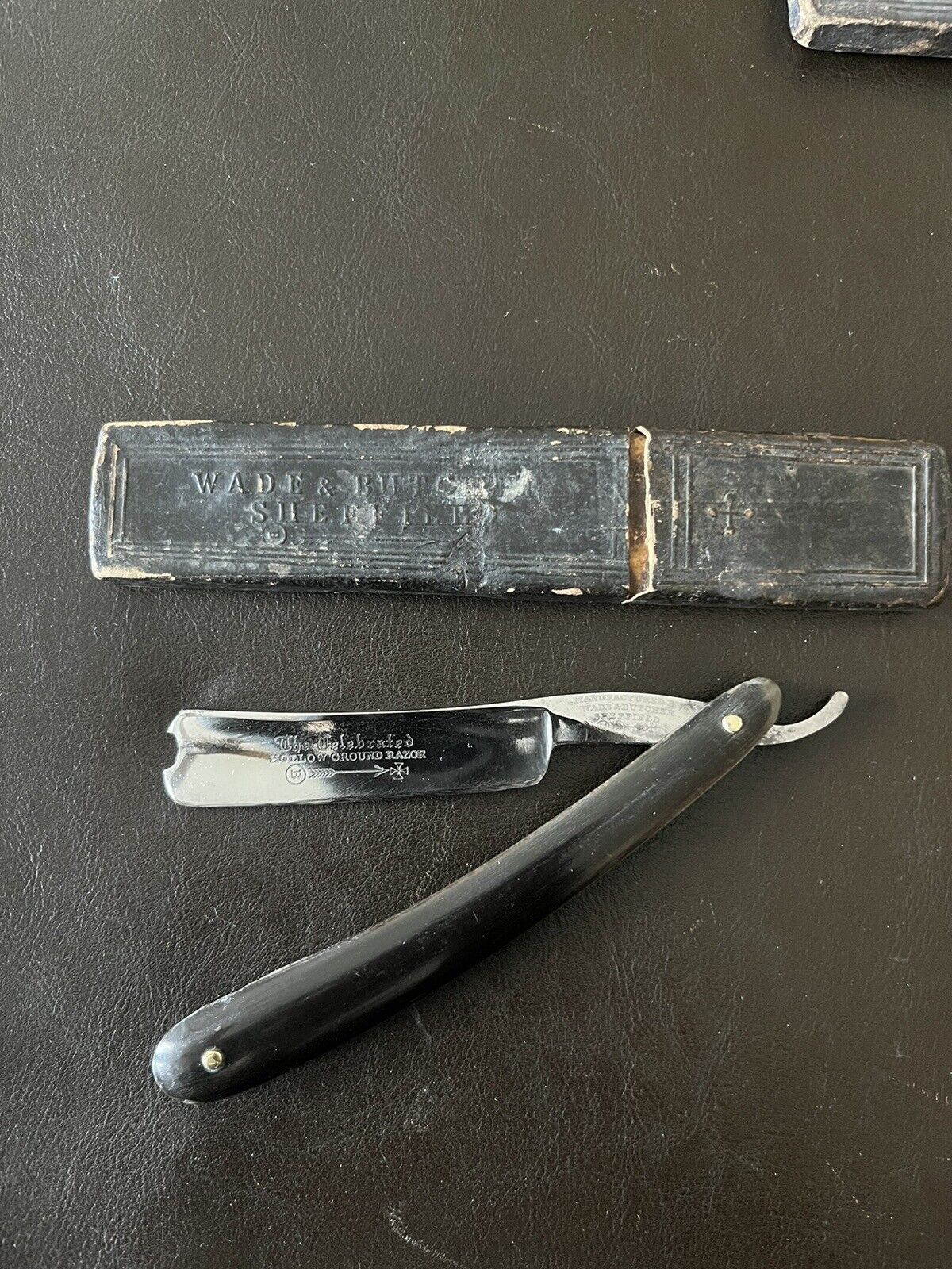 Antique/Vintage Wade & Butcher The Celebrated Hollow Ground Razor