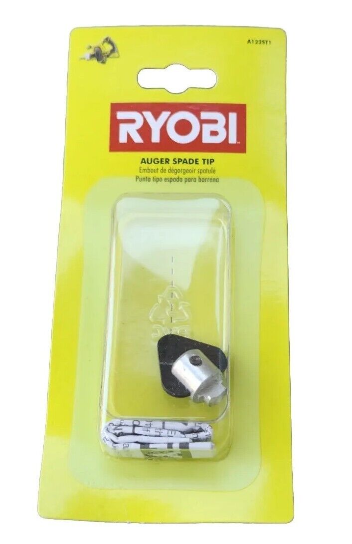 RYOBI Replacement Auger Spade Tip Metal P4002 Hybrid Drain Auger 2\