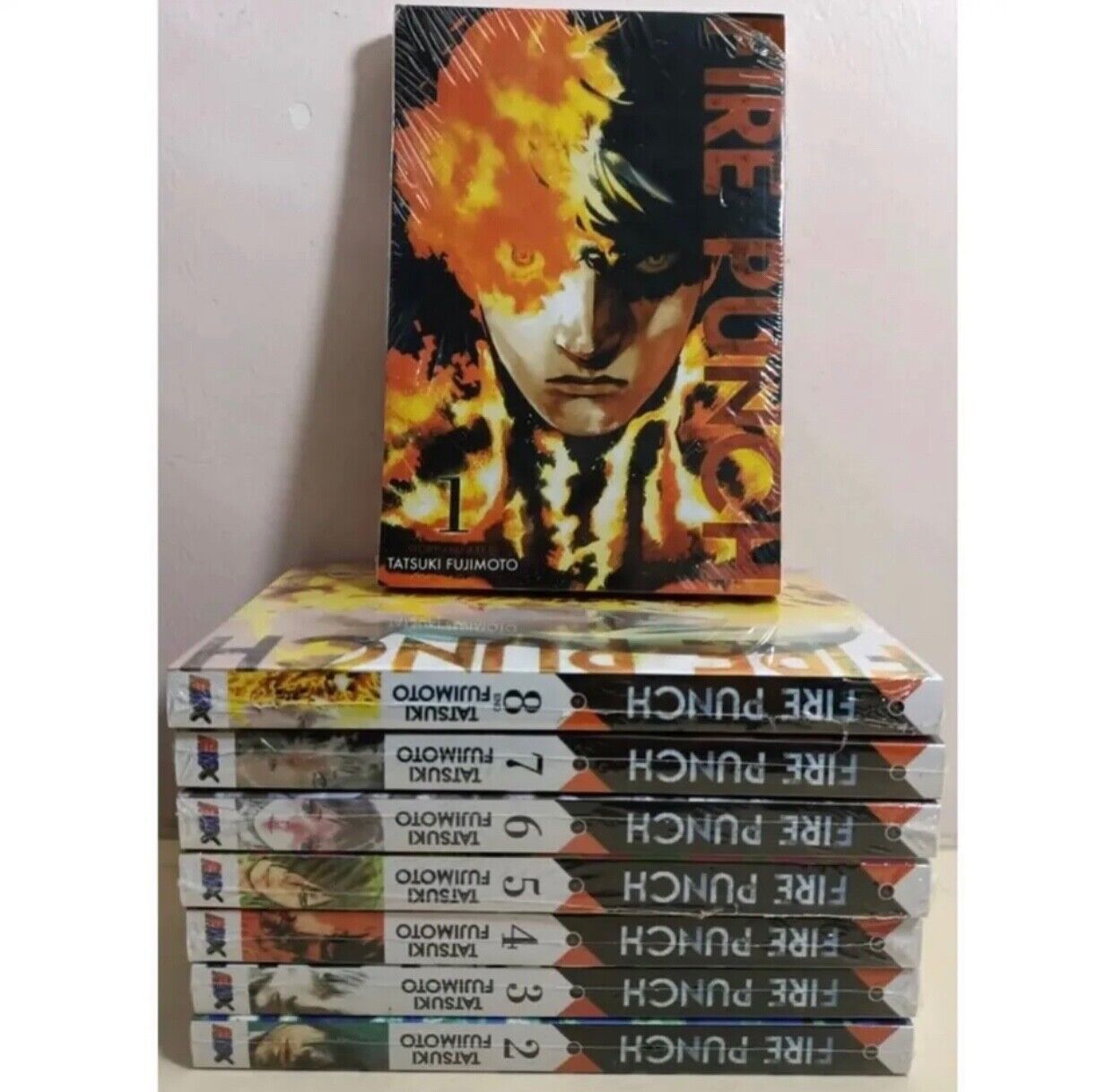 FIRE PUNCH English Comic Tatsuki Fujimoto Manga Vol. 1-8 Full Set Express Ship