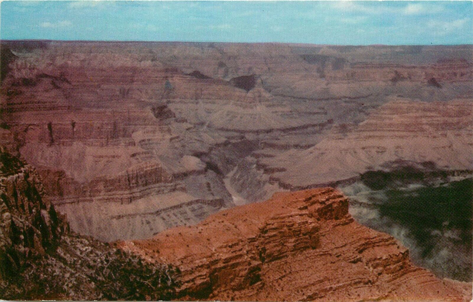 Grand Canyon Arizona AZ aerial view Postcard
