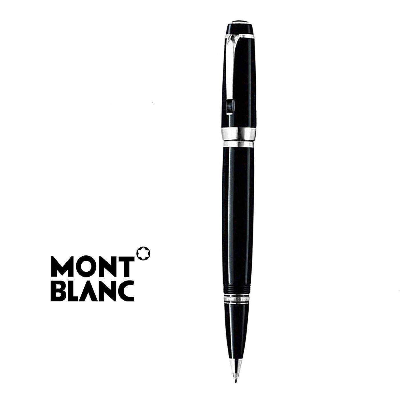  New Authentic Montblanc Boheme Synthetic Noir Stone Rollerball Pen Bestsellers