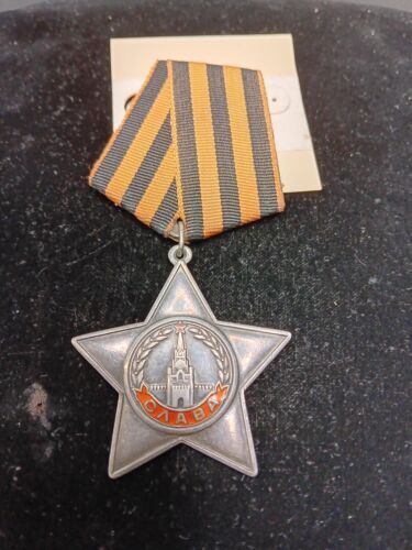 Soviet Ussr Cccp Order Of Glory 3rd Degree Medal Number 165681