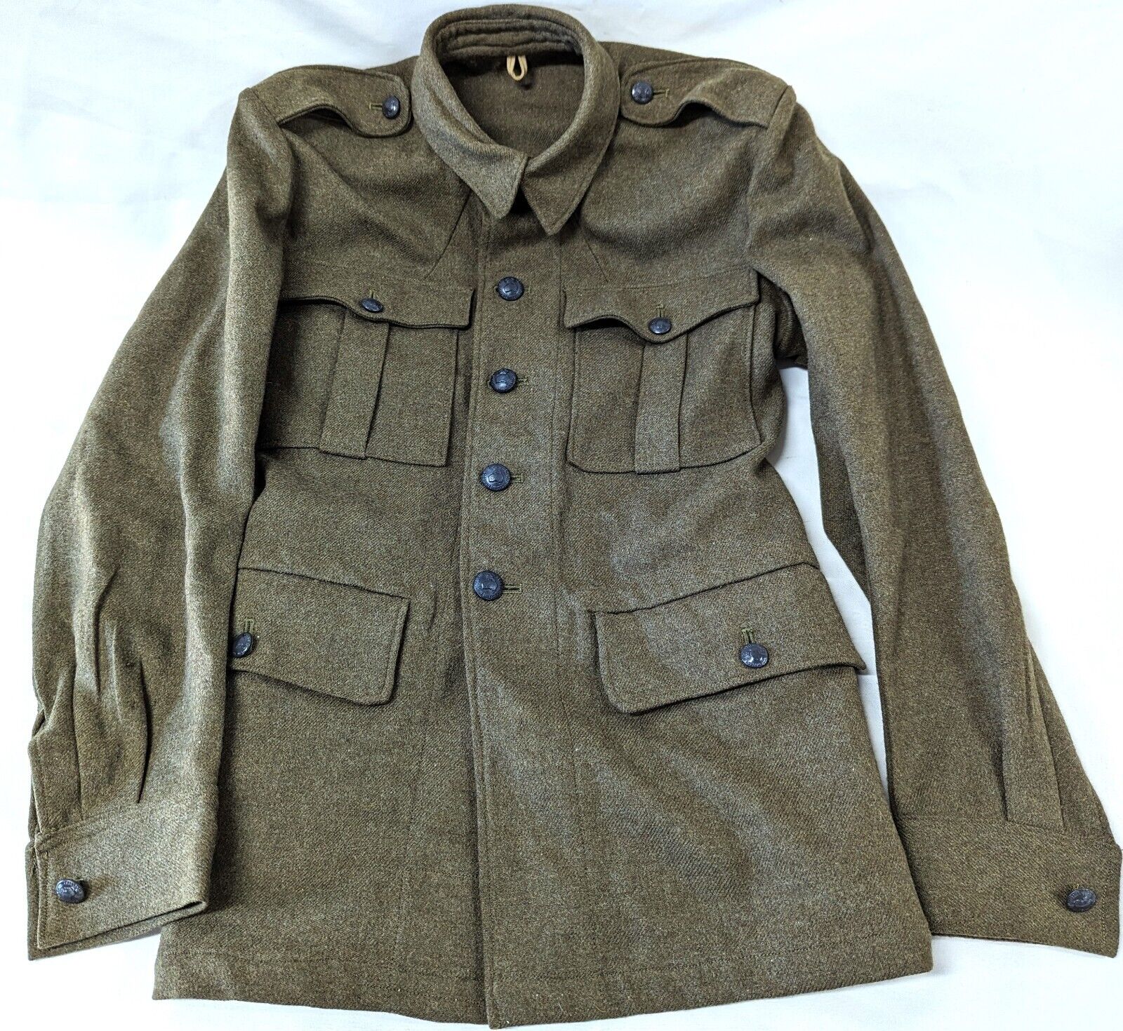 Obsolete vintage WW2 1943 Australian army AIF uniform tunic jacket #2