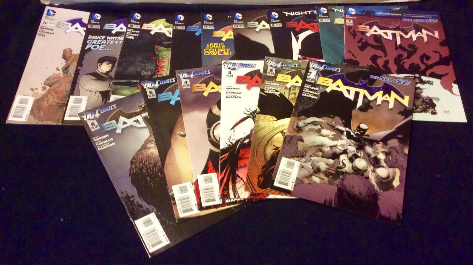 BATMAN NEW 52 Issues #0-50 with Annuals #1-4 & Future\'s End Special