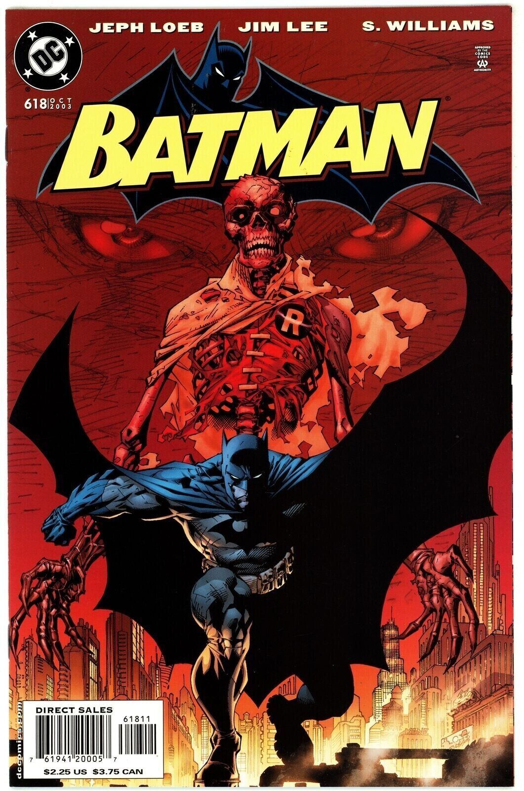 Batman #618 NM- 9.2 2003 Hush Jim Lee Cover